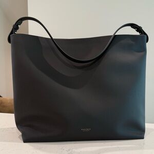 Mina Baie Black Harlow Diaper Bag Tote